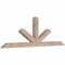 Ekena Millwork Saratoga Smooth Timber Gable Bracket, Douglas Fir, 72"W x 24"H x 3 1/2"D x 3 1/2"F, 8/12 Pitch GBW072X24X0404SAR00SDF - alternate 5